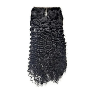 Afro Kinky 4x4 Transparent Lace Closure