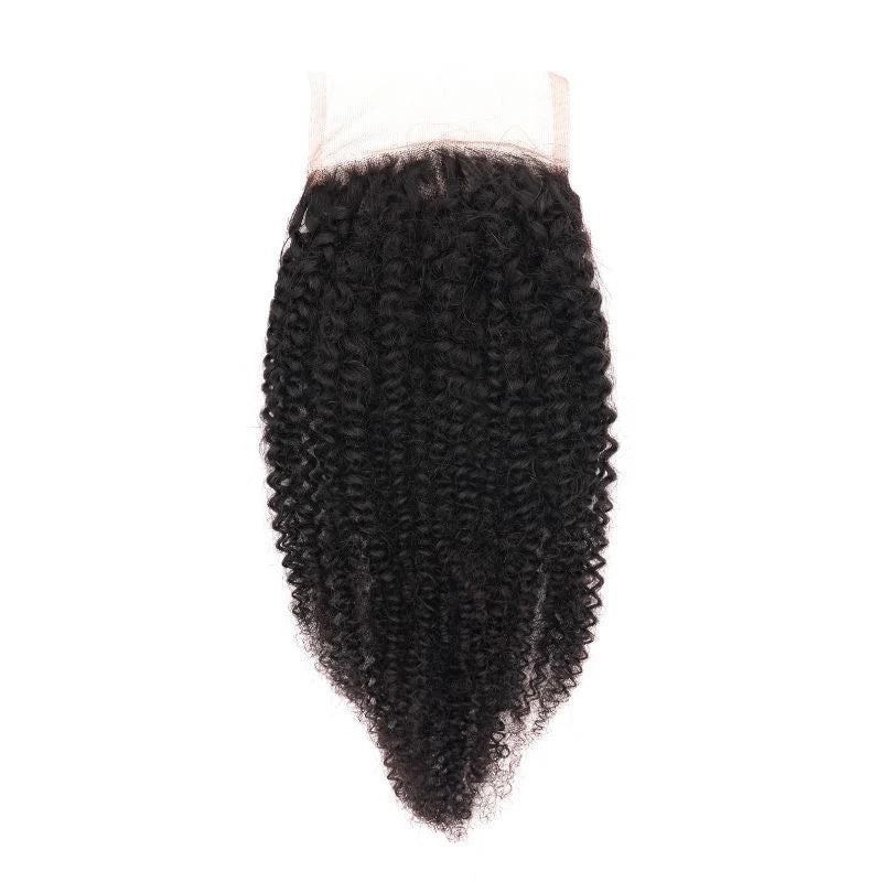 Extra Kinky Curl 4x4 Transparent Lace Closure